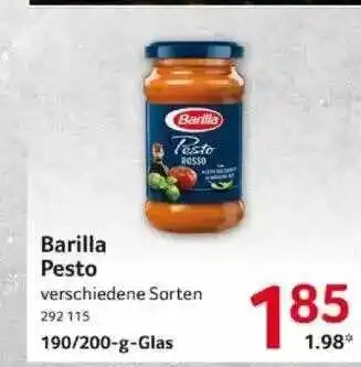 Selgros Barilla Pesto Angebot