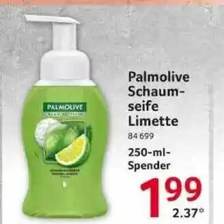 Selgros Palmolive Schaumseife Limette Angebot