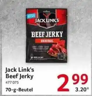 Selgros Jack Link's Beef Jerky Angebot