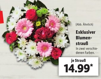 Lidl Exklusiver Blumenstrauß Angebot