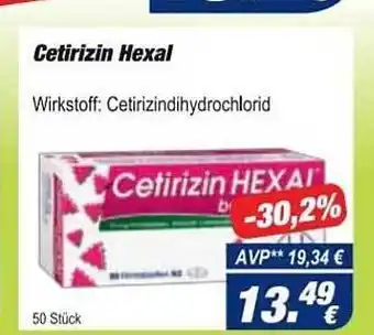 Easy Apotheke Cetirizin Hexal Angebot