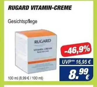 Easy Apotheke Rugard Vitamin-creme Angebot