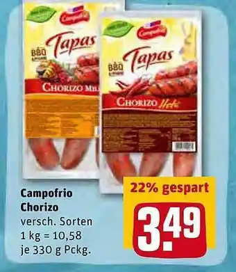 REWE Campofrio Chorizo Angebot