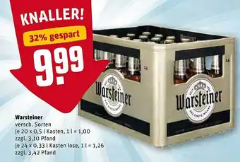 REWE Kaufpark Warsteiner Angebot