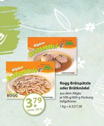 V Markt Rogg Brätspätzle Oder Brätknödel Angebot