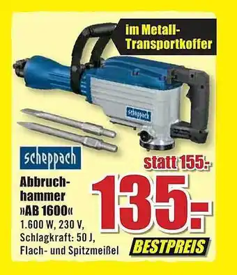 B1 Discount Baumarkt Abbruch-hammer »ab 1600« Angebot