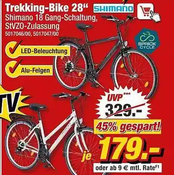 Poco Shimano Trekking-bike 28” Angebot