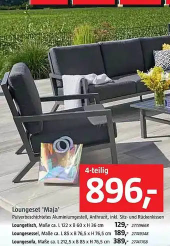 Bauhaus Loungeset 'maja' Angebot