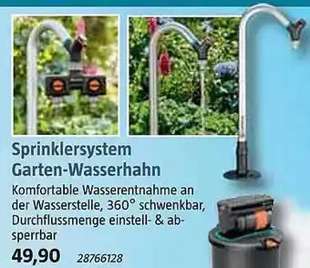 Bauhaus Sprinklersystem Garten-wasserhahn Angebot