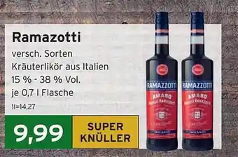 CAP Markt Ramazotti Angebot