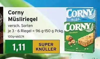 CAP Markt Cory Müsliriegel Angebot