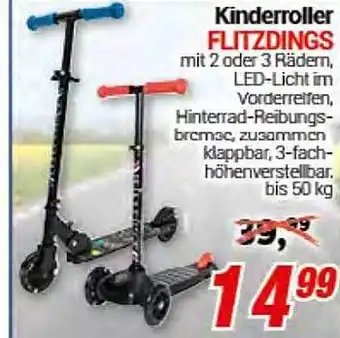 CENTERSHOP Kinderroller Flitzdings Angebot