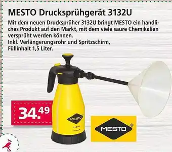 Kiebitzmarkt Mesto Drucksprühgerät 3132u Angebot