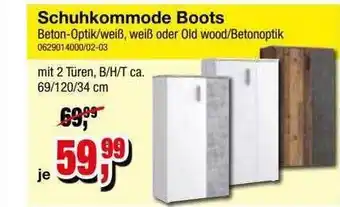 Möbelfundgrube Schuhkommode Boots Angebot