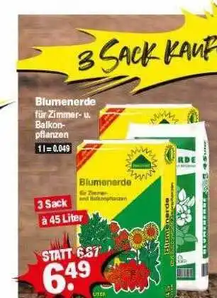 Repo Markt Blumenerde Angebot