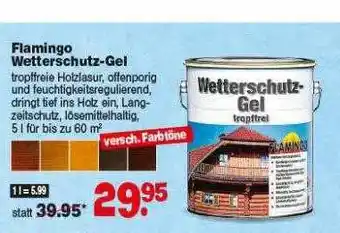 Repo Markt Flamingo Wetterschutz-gel Angebot