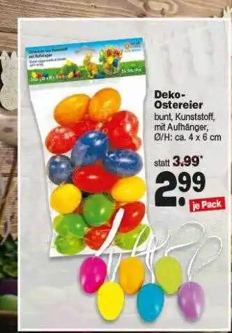 Repo Markt Deko-ostereier Angebot