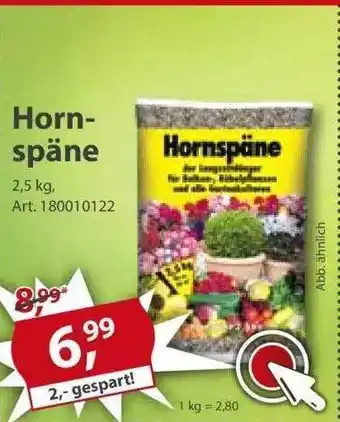 Sonderpreis Baumarkt Hornspäne Angebot