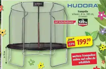 ROLLER Hudora Trampolin Angebot