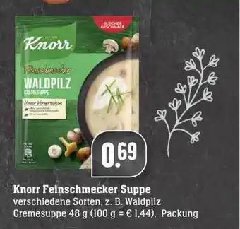 Scheck-in-Center Knorr Feinschmecker Suppe Angebot