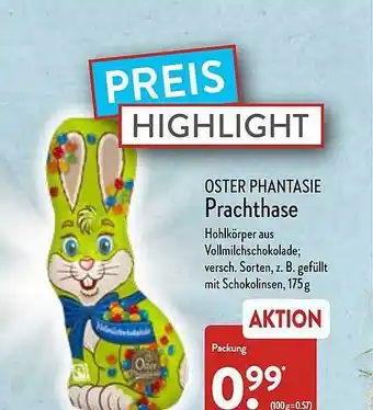 Aldi Nord Oster Phantasie Prachthase Angebot