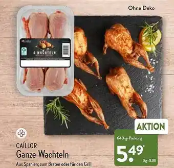 Aldi Nord Caíllor Ganze Wachteln Angebot