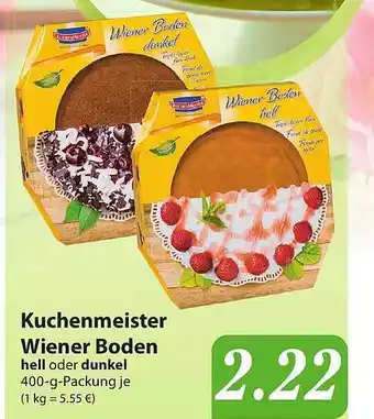 Famila Nord Ost Kuchenmeister Wiener Boden Hell Oder Dunkel Angebot