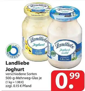 Famila Nord Ost Landliebe Joghurt Angebot