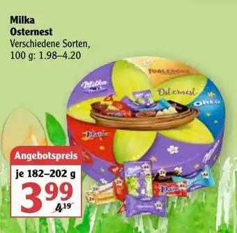 Globus Milka Osternest Angebot