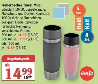 Globus Isolierbecher Travel Mug Angebot