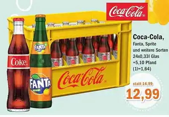 Aktiv Irma Coca-cola, Fanta, Sprite Angebot