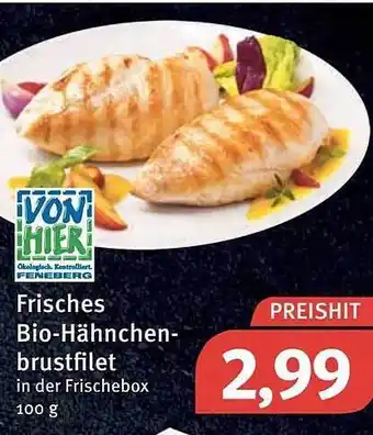 Feneberg Frisches Bio-hähnchenbrustfilet Angebot