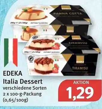 Feneberg Edeka Italia Dessert Angebot