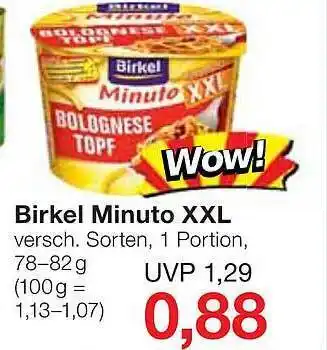 Jawoll Birkel Minuto XXL Angebot