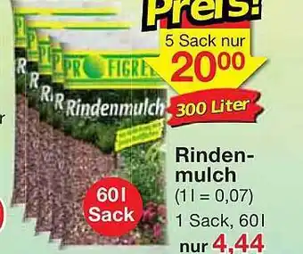 Jawoll Rindenmulch Profigreen Angebot