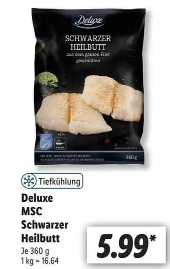 Lidl Deluxe Msc Schwarzer Heilbutt Angebot