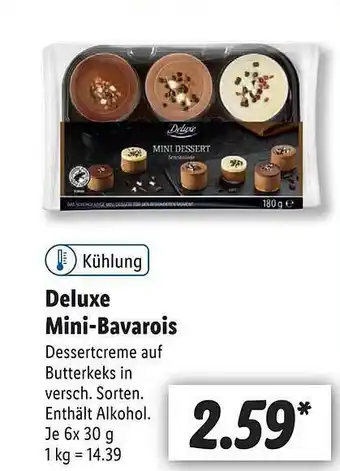 Lidl Deluxe Mini-bavarois Angebot