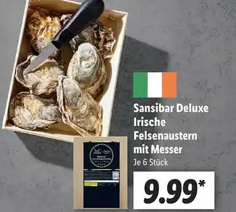 Lidl Sansibar Deluxe ísche Felsenaustern Mit Messer Angebot