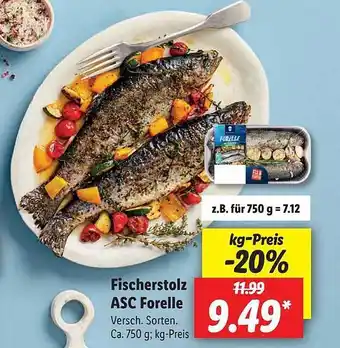 Lidl Fischerstolz Asc Forelle Angebot