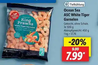 Lidl Ocean Sea Asc White Tiger Garnelen Angebot