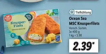 Lidl Ocean Sea Msc Knusperfilets Angebot