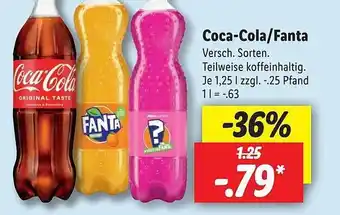 Lidl Coca-cola Oder Fanta Angebot