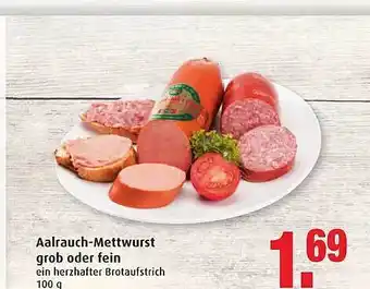 Markant Aalrauch-mettwurst Grob Oder Fein Angebot