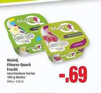 Markant MeinQ Fitness-quark Frucht Angebot