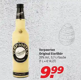 Marktkauf Verpoorten Original Eierlikör Angebot