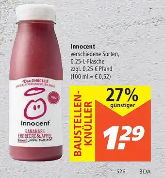 Marktkauf Innocent Angebot