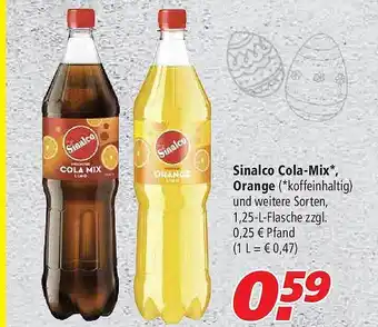 Marktkauf Sinalco Cola-mix, Orange Angebot