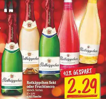 NP Discount Rotkäppchen Sekt Oder Fruchtsecco Angebot