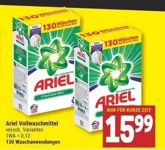 Marktkauf Ariel Vollwaschmittel Angebot