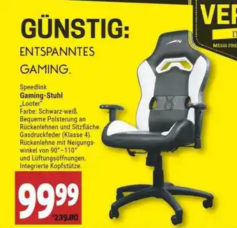 Marktkauf Speedlink Gaming-stuhl „looter“ Angebot